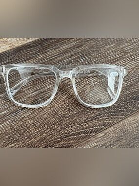 Clear Frame Reading Glasses - Transparent